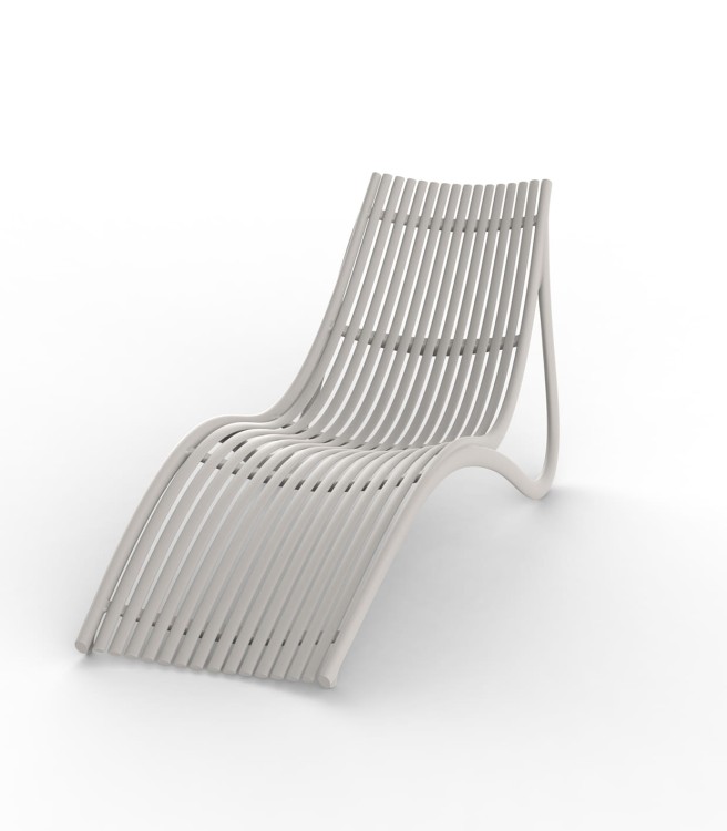 Leżak ogrodowy Vondom Ibiza 65045 w kolorze ecru