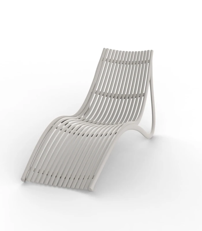 Leżak ogrodowy Vondom Ibiza 65045 w kolorze ecru