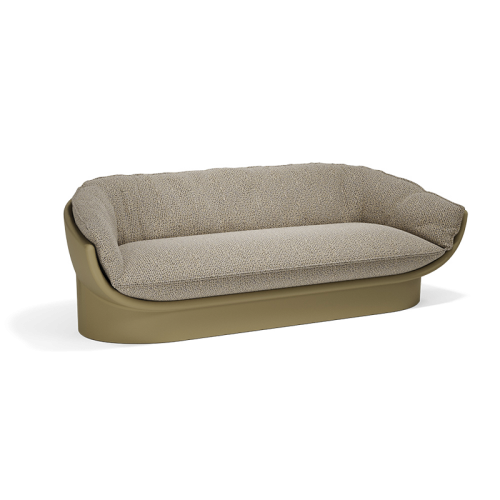 Sofa Vondom Luna z jasnymi poduchami