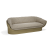 Sofa Vondom Luna z jasnymi poduchami