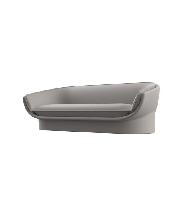 Sofa Vondom Luna w kolorze jasnoszarym