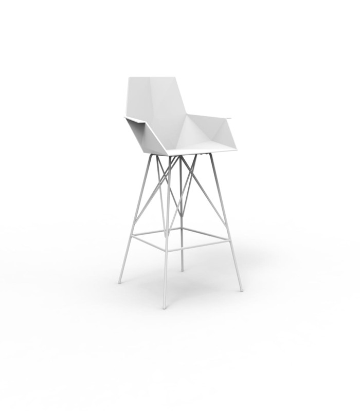 Krzesło barowe Faz Vondom 54164, projekt Ramón Esteve
