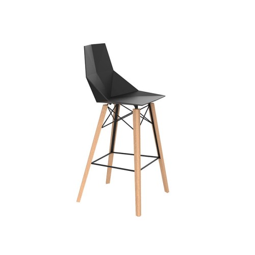 Krzesło barowe Faz Wood Vondom 54301
