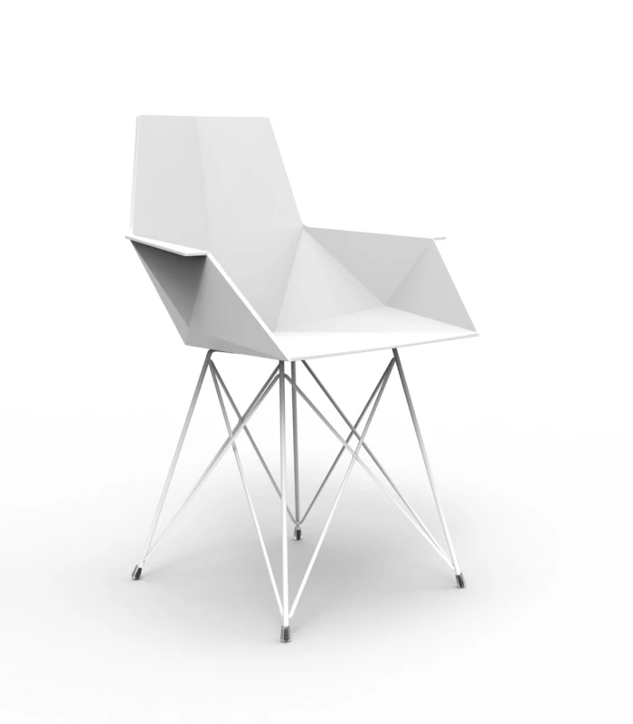 Krzesło Faz Steel Vondom 54045, projekt Ramón Esteve