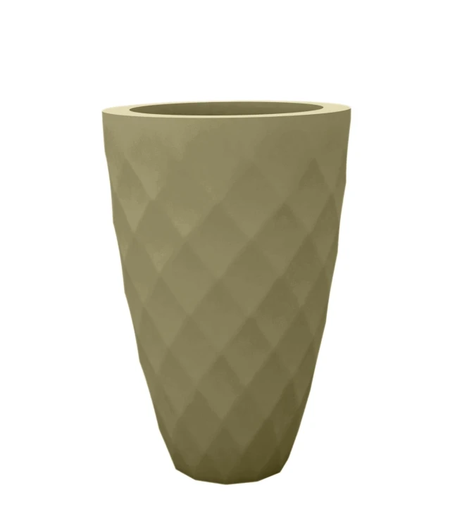 Donica Vases Vondom 47065 w kolorze khaki