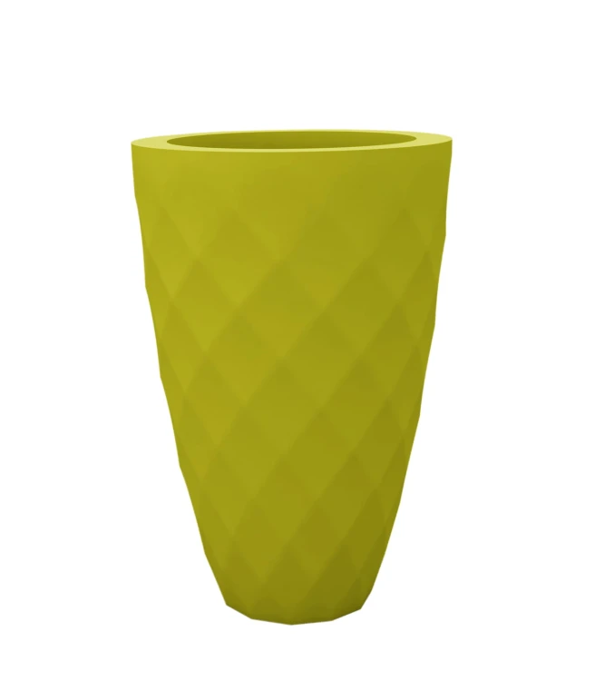 Donica Vases Vondom 47065 w kolorze limonkowym