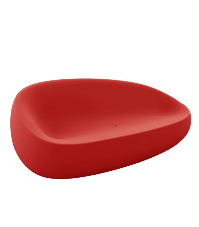 Sofa ogrodowa Vondom Stone w kolorze czerwonym