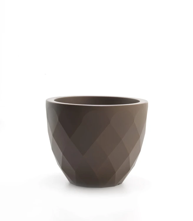 Donica Vases Vondom 47055 w kolorze brązowym