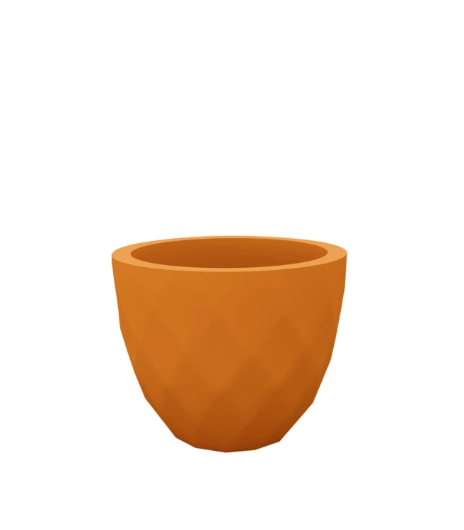 Donica Vases Vondom 47055 w kolorze pomarańczowym