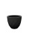 Donica Vases Vondom 47055 w kolorze czarnym, inne ujęcie