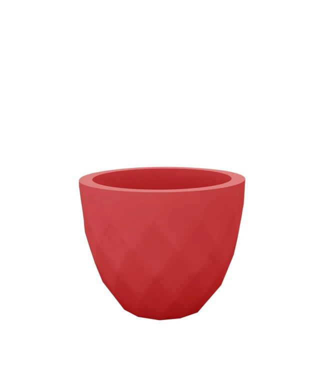 Donica Vases Vondom 47055 w kolorze czerwonym