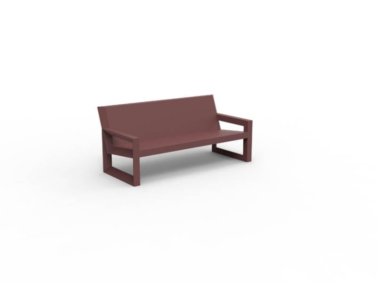 Sofa Frame Vondom 54095 w kolorze czerwonym