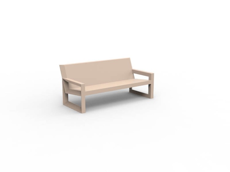 Sofa Frame Vondom 54095 w kolorze ecru