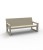 Sofa Frame Vondom 54095 w kolorze ecru, inne ujęcie
