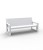 Sofa Frame Vondom 54095 w kolorze białym
