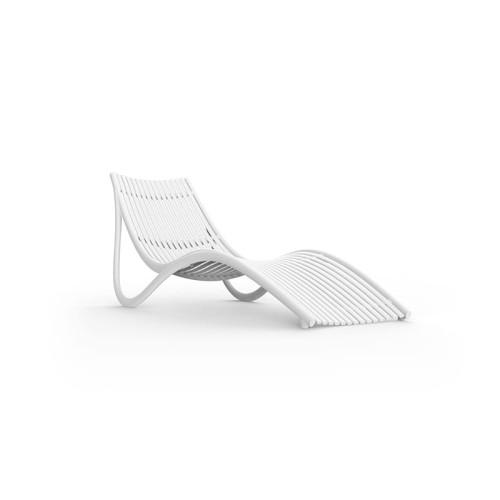 Biały leżak Vondom Ibiza 65045