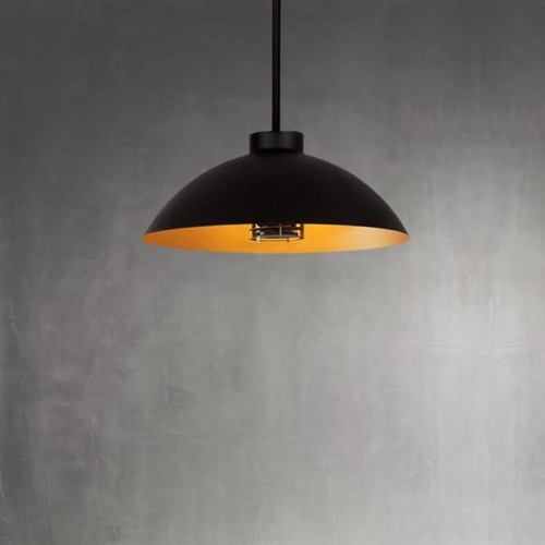 Lampa wisząca z promiennikiem Dome PT od Heatsail