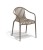 Krzesło Vondom Palm 65100 w kolorze tortora
