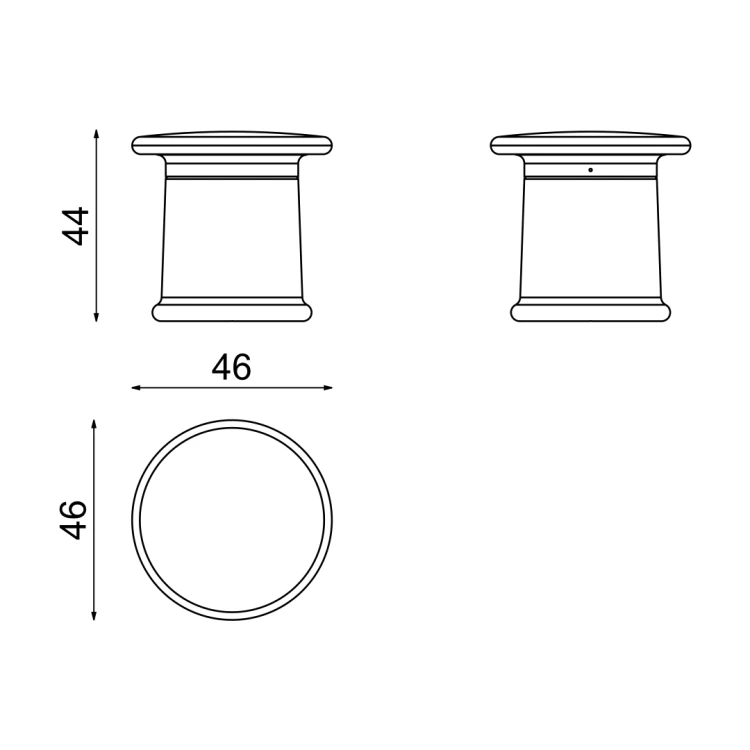 stołek-rounder-loope-RO1020.webp
