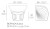 Rysunek techniczny fotela Vondom Biophilia, wymiary 91 x 65 x 76 cm