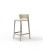 Krzesło barowe Africa Vondom w kolorze tortora, ref. 65030