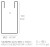 Rysunek techniczny donicy Vondom Cilindro ø50x100 cm, pojemność 195 l