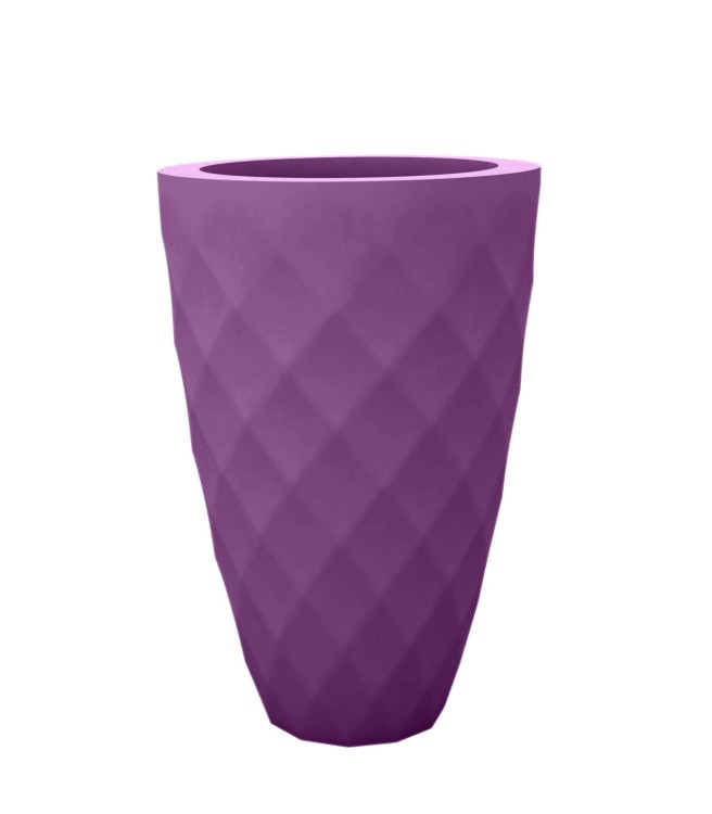 Donica Vases Vondom 47065 w kolorze fioletowym, inne ujęcie