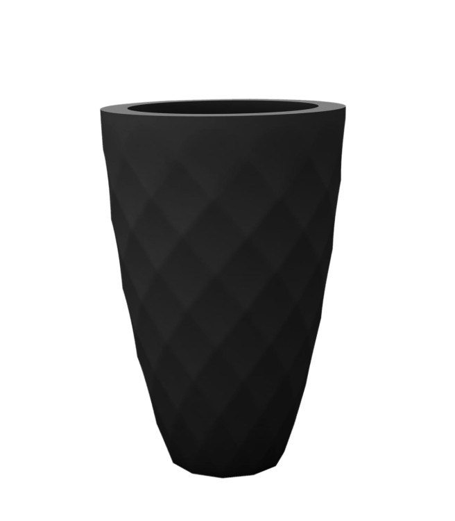 Donica Vases Vondom 47065 w kolorze czarnym, ujęcie 6