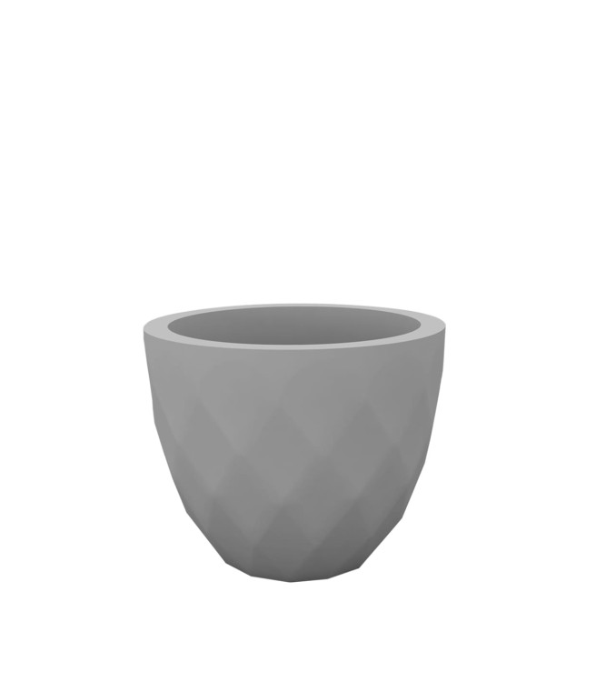 Donica Vases Vondom 47055 w kolorze szarym, ujęcie 3