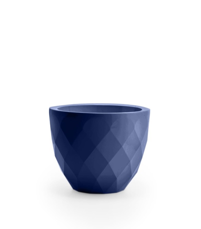 Donica Vases Vondom 47055 w kolorze niebieskim, inne ujęcie
