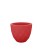 Donica Vases Vondom 47055 w kolorze czerwonym, inne ujęcie