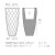 Donica Vases Vondom 47028 rysunek techniczny z wymiarami, ujęcie 3