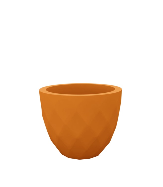 Donica Vases Vondom 47055 w kolorze pomarańczowym, ujęcie 3