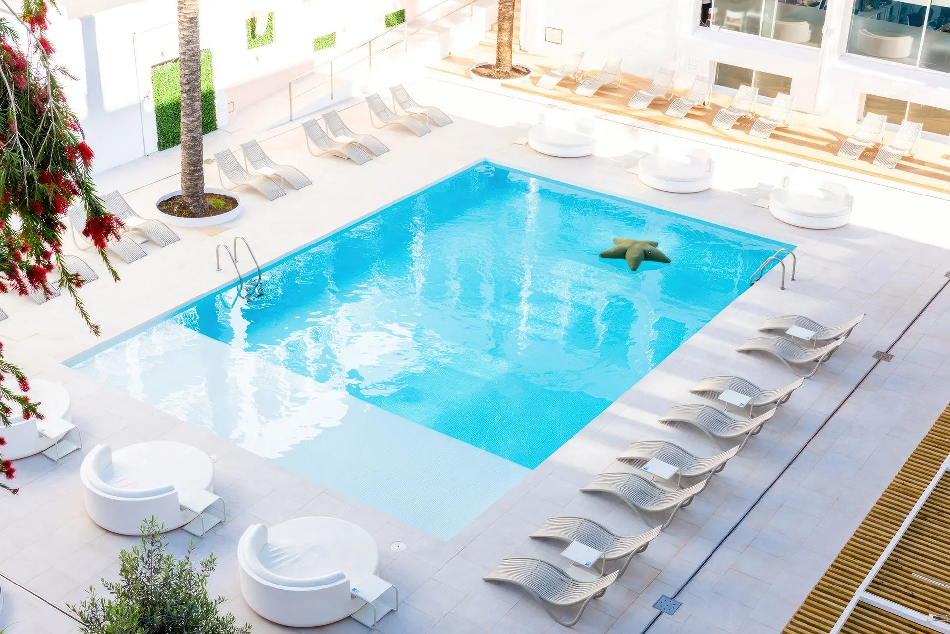 leżak ibiza