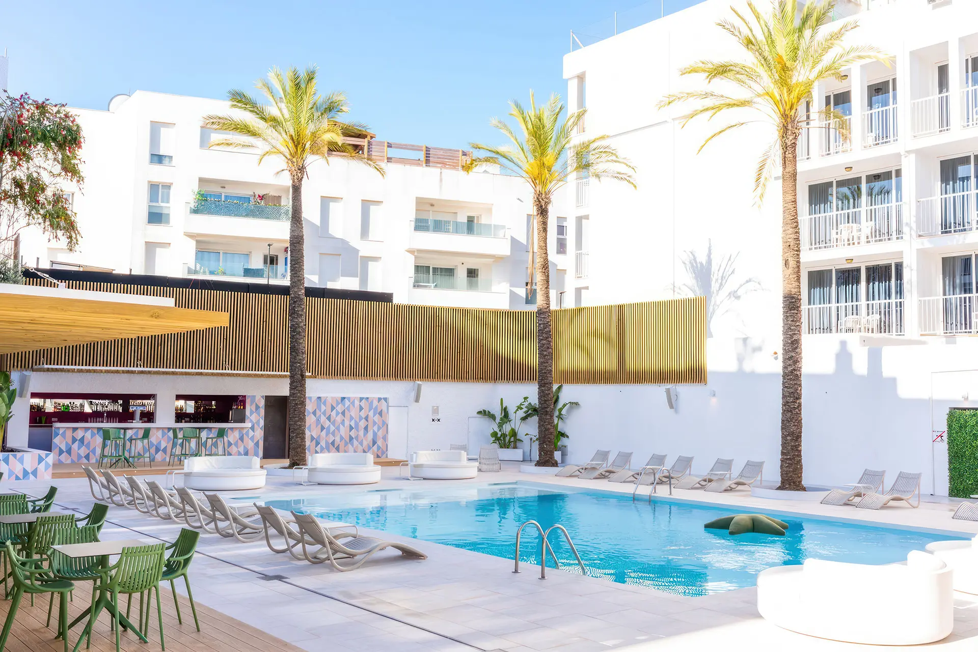 leżak ibiza