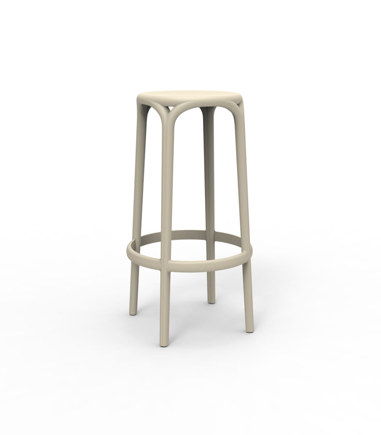 Krzesło barowe Brooklyn 45x76h Vondom 65027
