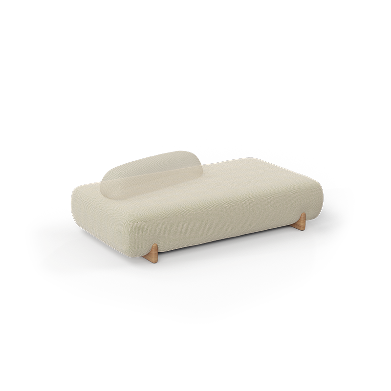 Pufa XL Milos 180x101x37h Vondom 70014