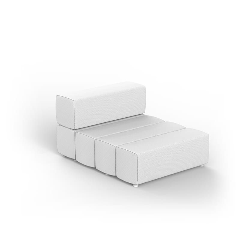 Sofa modułowa Szezlong bez podłokietników Tablet Vondom 54226