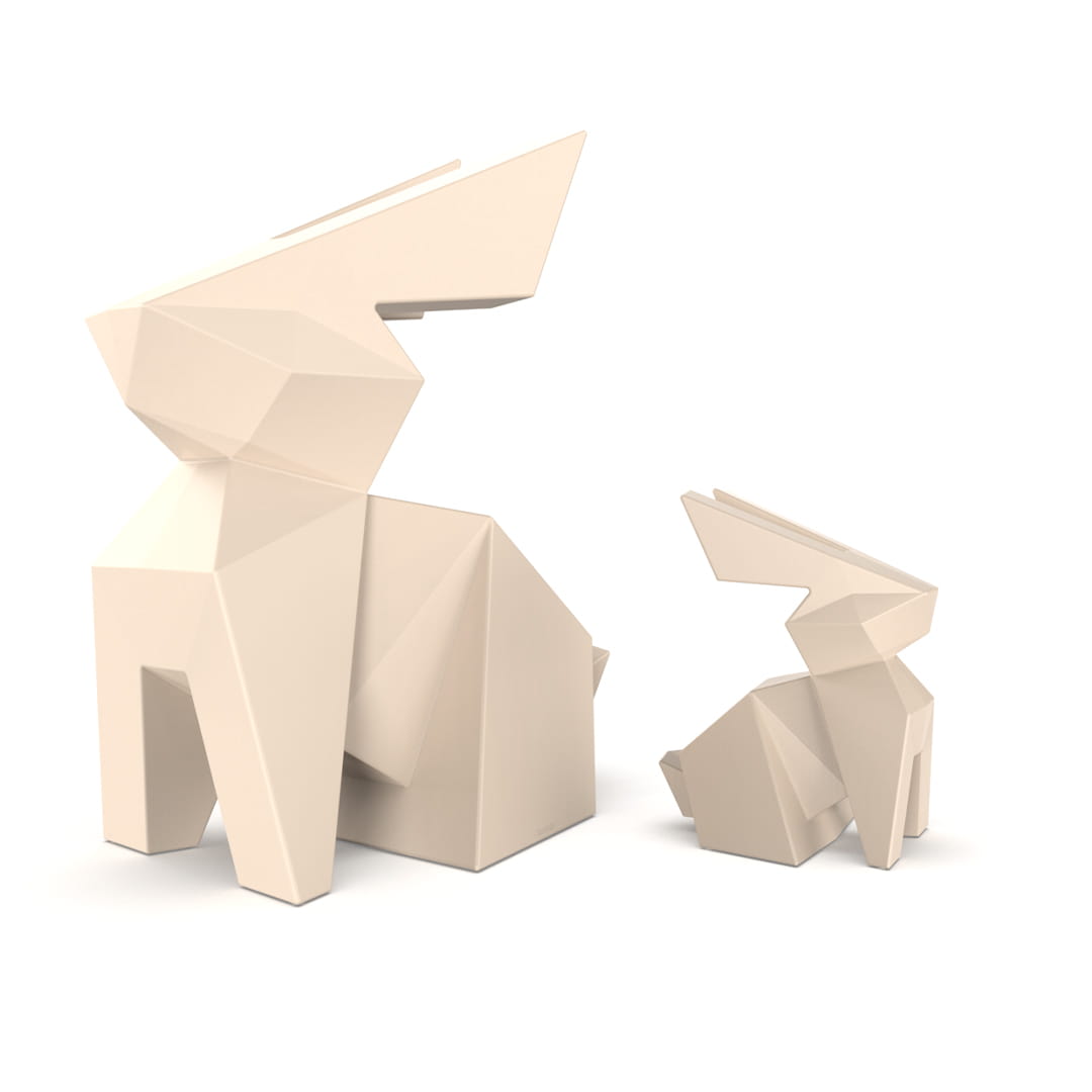 Duży i mały królik Vondom Origami, Usagi i Kousagi