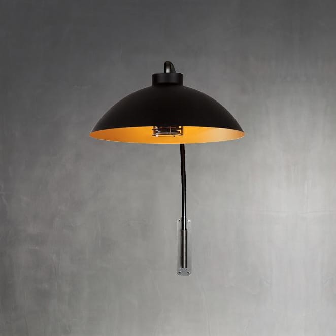Lampa scienna z promiennikiem Dome BB od Heatsail