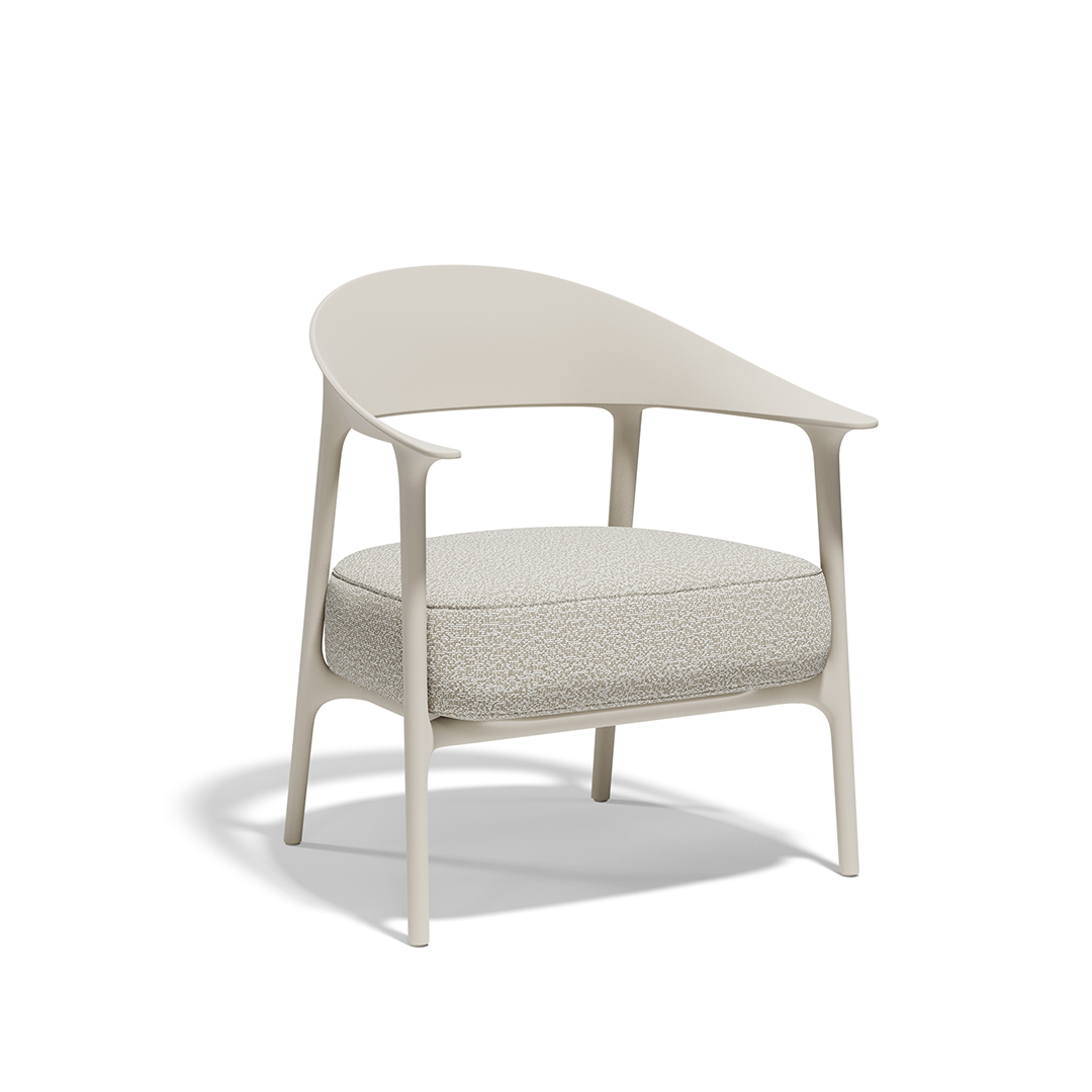 Niskie krzesło ogrodowe Vondom Africa 65094 - wysokość siedziska 41 cm